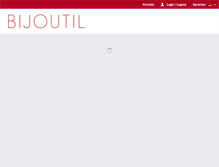 Tablet Screenshot of bijoutil.ch